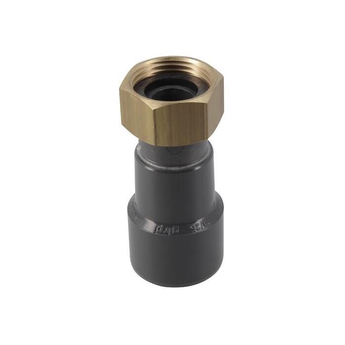 Union pression pvc nicoll 32x1" f