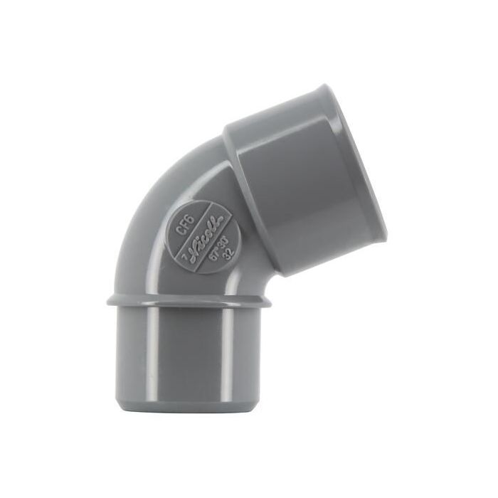 Coude pvc nicoll 32/67? mf cf6