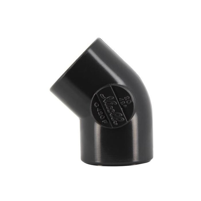 Coude pres.pvc nicoll 20/45?ff c420f