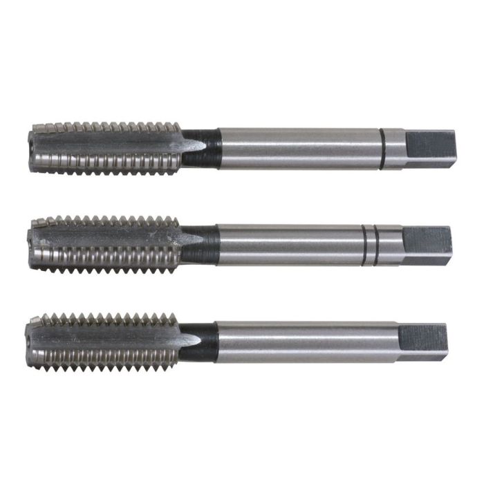 Jeu de 3 tarauds à main HSS, M16