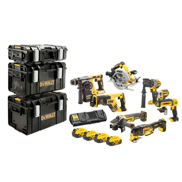 Kit 8x18v liion 5ah dewalt dck853p4