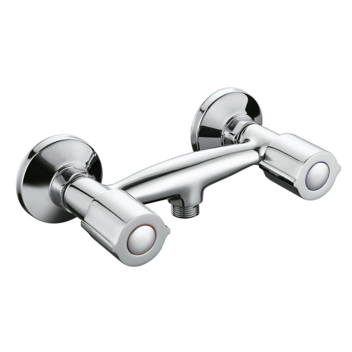 Mélangeur pour douche Akvo NF -têtes céramiques demi-tour - chromé