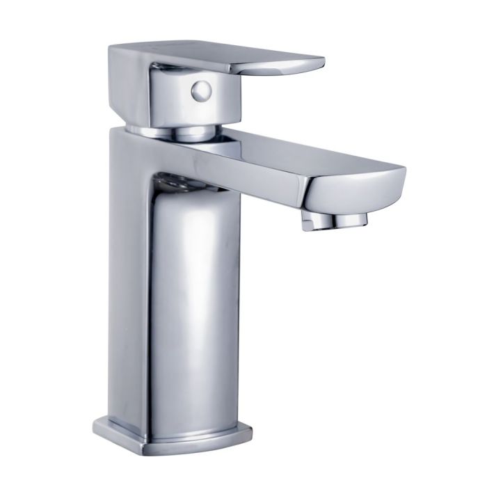 Mitigeur pour lavabo DOUR chromé - vidage clic-clac laiton