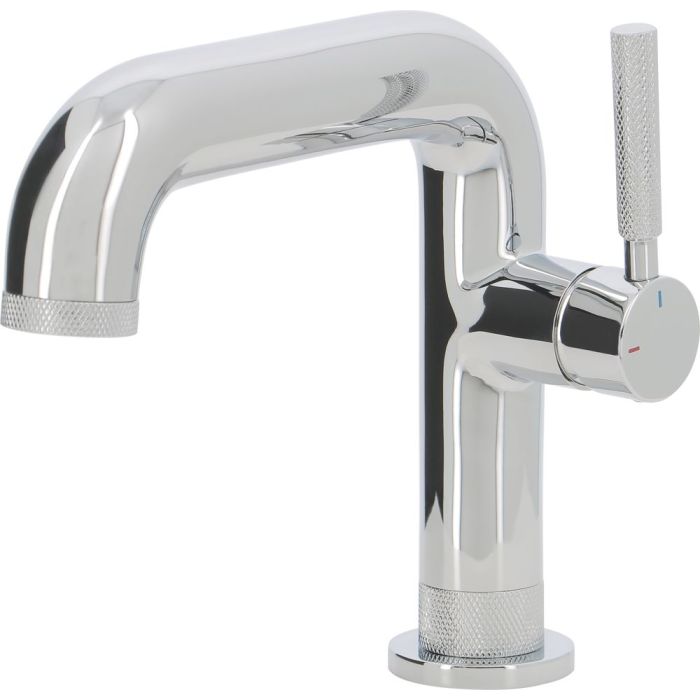 Mitigeur type industriel pour lavabo HANUM chromé - vidage clic-clac ABS NF