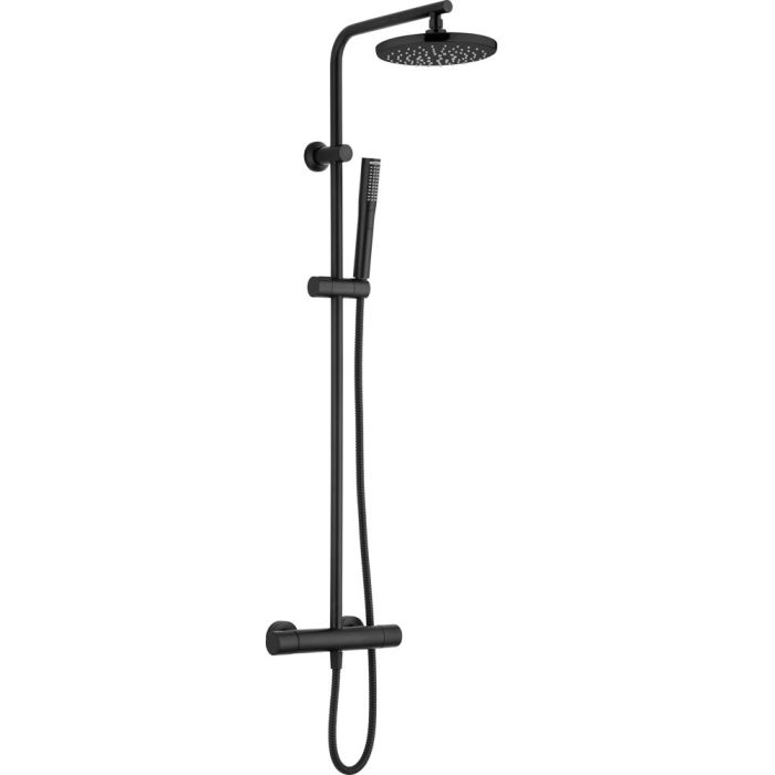 Système douche thermostatiquenoire - nouvelle version 2024