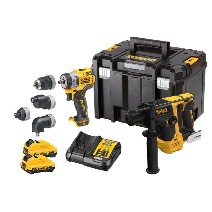 Kit 2xoutils 12v dewalt dck2101l2t