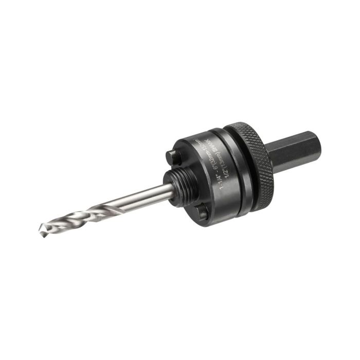 Axe pour scies cloches 32 à 210mm (mandrins de 13mm)